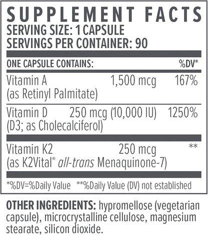 Biote Nutraceuticals ADK 10 | Immunity & Cardiovascular Support|90 Capsules BIOTE®